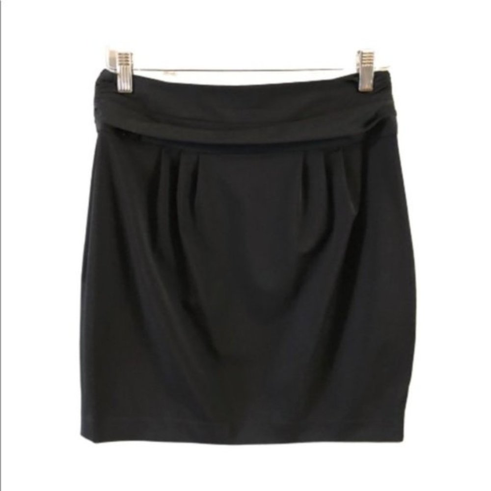 Express design studio black dress skirt NWT
